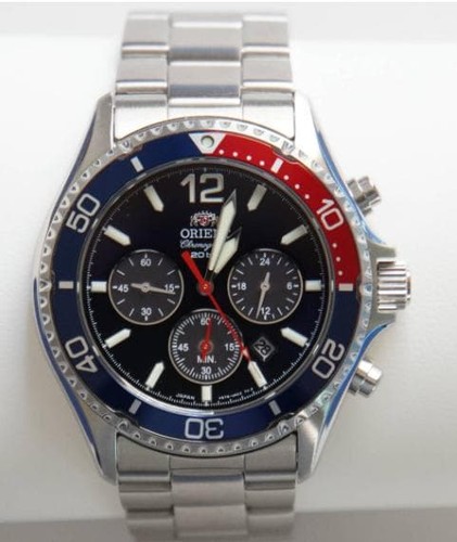 Montre chronographe solaire