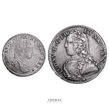 Lot 2 Monnaies - Louis XV -
