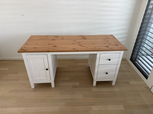Bureau ikea hemnes pin - bureau, massif