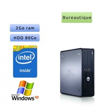 Occasion - Dell Optiplex 760 - Windows XP - 2.8Ghz 2Go 80Go - Ordinateur Tour Bu