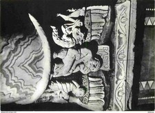 86 - Chauvigny - intérieur de l'Eglise Saint Pierre - Détail des Chapiteaux - La