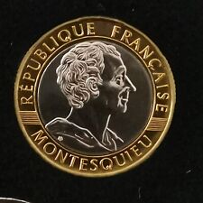 10 FRANCS MONTESQUIEU 1989 FDC