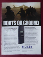 12/2009 PUB THALES COMMUNICATIONS PRC-6809 MULTIBAND RADIO BLACK HAWK AD