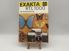 Exakta RTL 1000 Avec Mesure Intérieure Prospectus Allemand
