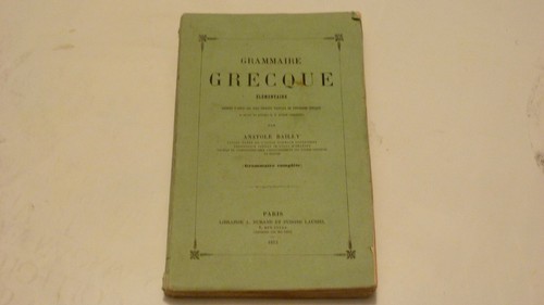 Anatole bailly grammaire - , /