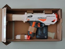 NERF N-STRIKE MODULUS BARRELSTRIKE + 4 FLECHETTES  EN BOÎTE NEUF 