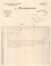 1930 MANUFACTURE D ARMES DE