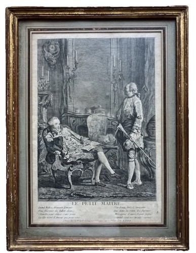 Cadre gravure ancienne - cadre,