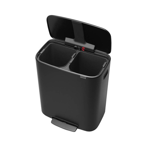 Poubelle pedale recyclage - poubelle,