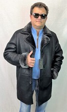 Veste Bomber En Cuir De Mouton