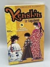 Manga KENSHIN LE VAGABOND Éditions GLENAT 1999 Tome 5 Version Française Ancienne