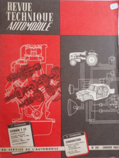 revue technique automobile CITROEN  T 23 modèles à essence n° 201