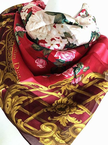 Foulard christian dior avec - christian,