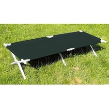 Lit De Camp En Aluminium Noir Lit Pliant Lit De Camping