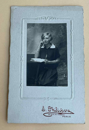 Ancienne photographie cdv - ancienne,