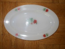 plat de service ovale en