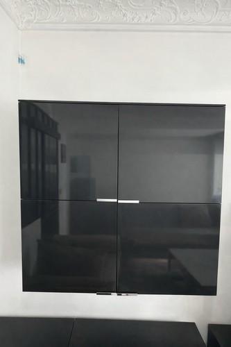 Meuble rangement laqué - meuble,