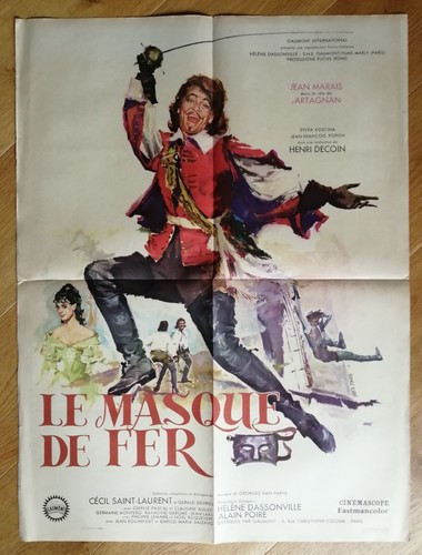 Masque fer jean marais - jean,