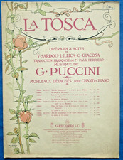 OPÉRA PUCCINI PIANO CHANT