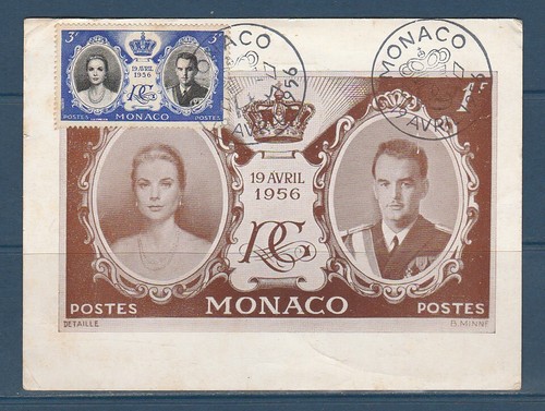 Monaco carte mariage - carte, du