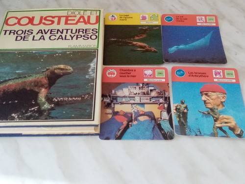 Cousteau trois aventures la - cousteau, de