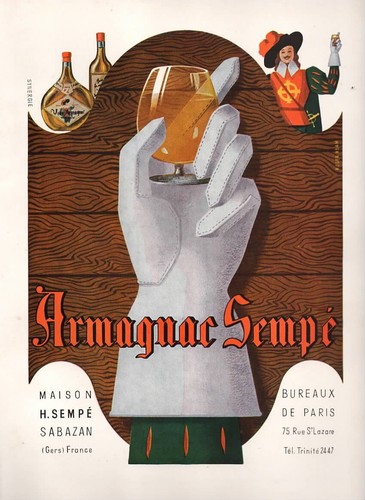 Publicite armagnac sempe - ad,