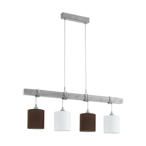 Lustre vintage rustique - lustre,