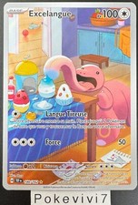 Carte Pokemon EXCELANGUE 180/162 Holo Secrète EV5 Ecarlate et Violet TEF FR NEUF