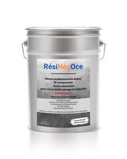 RESINE EPOXY pour sol béton Garage gris RAL 7044 (30 à 36m² par couche)