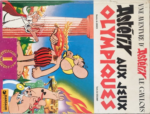 Astérix aux jeux - bd, "astérix