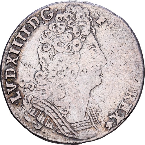 France louis xiv 4 - ecu, aux
