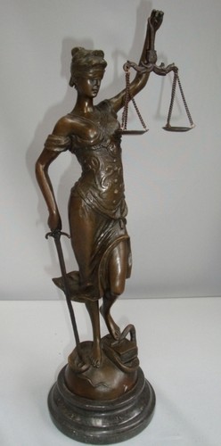 Statue sculpture justice - la,