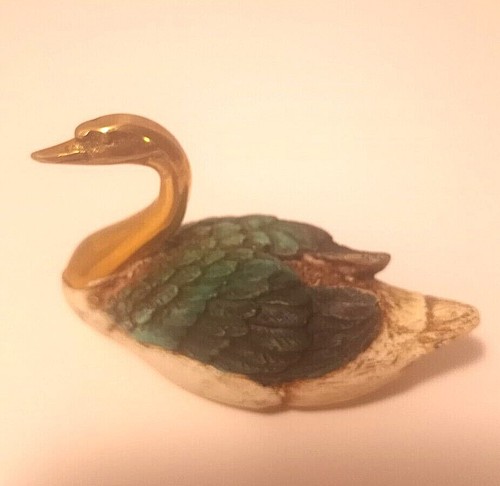 Malevolti duck figurine signed - malevolti,