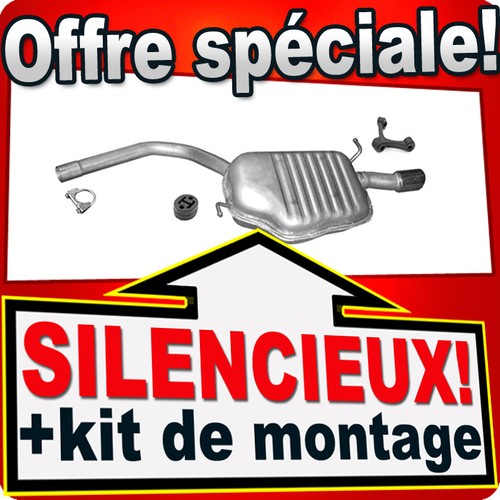 Silencieux arriere pour audi - pour,