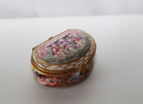 Boite bijoux porcelaine - boite, à
