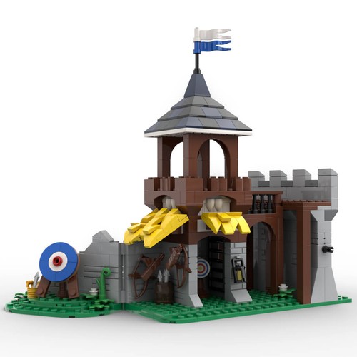 Medieval modular archery range - medieval,