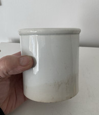 Ancien pot à confiture Creil