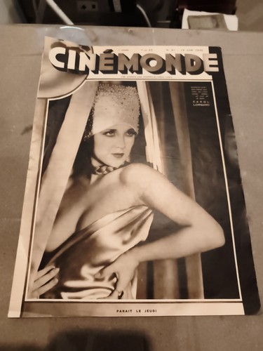 Cinémonde juin 1930 carol - cinémonde,