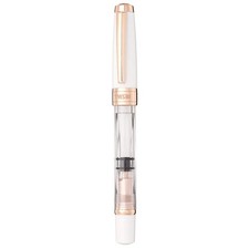 Stylo plume TWSBI Diamond 580 White Rose Gold GT type inhalation extra fine EF