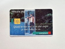 Télécarte privée publique 5 Unités GN185 Cetelem cabine