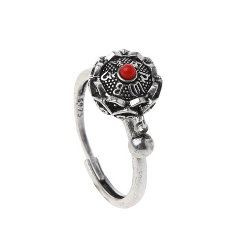Bague tibétaine mantra - bague,