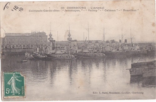 Cpa cherbourg arsenal - 50,