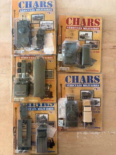 Lot chars vehicules - lot, et