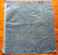 COUPON-  de tissus  Ameublement en velours  - 48 cm cx 44 cm