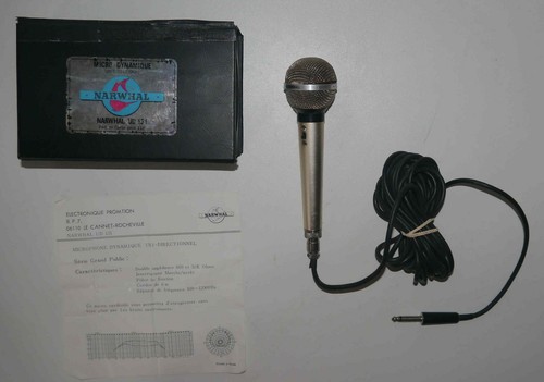 Microphone dynamique vintage