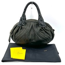 Auth FENDI Spy Bag Hand Bag
