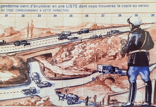 Rare ancien dépliant - ancien,