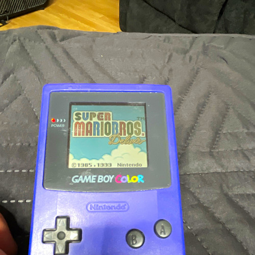 Nintendo game boy color - boy,
