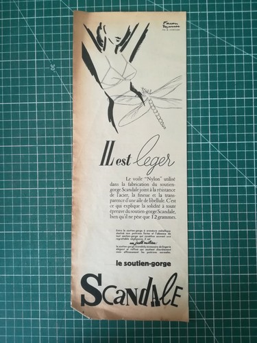 215 publicité ancienne 1950 - 215,