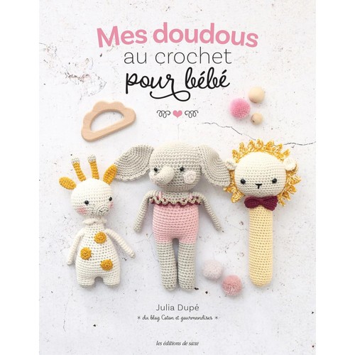 Livre mes doudous au crochet - livre,